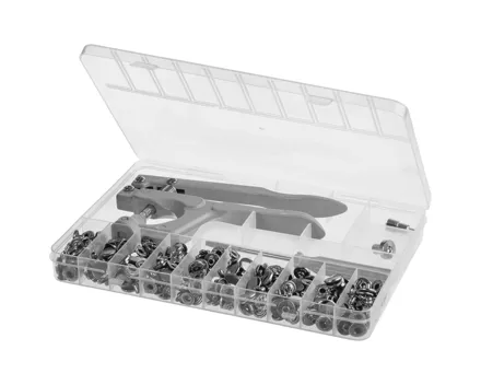 Druckknopf-Set mit Zange