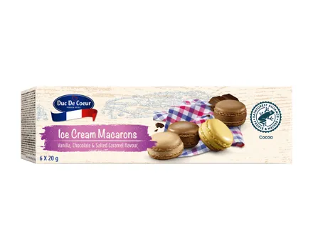 DUC DE COEUR Eis Macarons