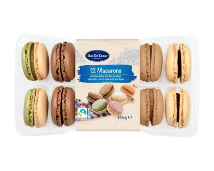 DUC DE COEUR Frische Macarons Frankreich