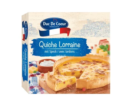 DUC DE COEUR Quiche Lorraine