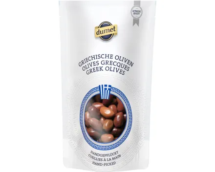 Dumet griechische Oliven