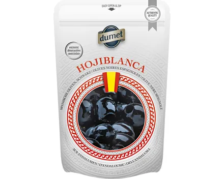 Dumet spanische Oliven schwarz
