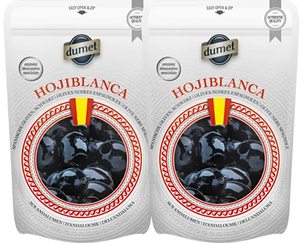 Dumet spanische Oliven schwarz