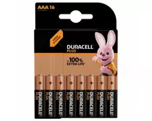 Duracell Batterien Plus AAA/LR03 16 Stück