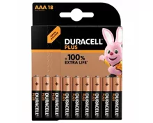 Duracell Batterien Plus AAA/LR03, 18 Stück