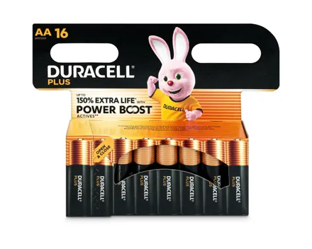 Duracell Batterien Plus Aa/Lr6 16 Stück