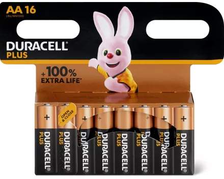 Duracell Plus Batterien AA oder AAA