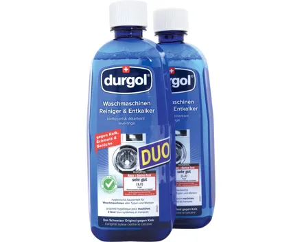 Durgol Waschmaschinen Reiniger & Entkalker 2 x 500 ml