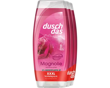Duschdas Duschgel Magnolie 3 x 225 ml