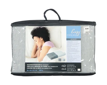 Easy Dream Nackenstützkissen mit Aktivkohle