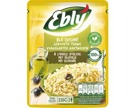 Ebly vorgegarter Hartweizen mit Olivenöl