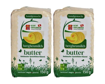 EchtEntlebuch Heumilchbutter 2x 150g