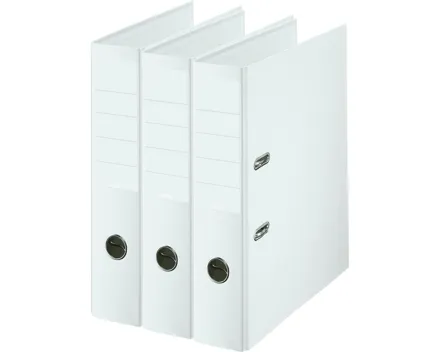 Economy Ringordner DIN A 4, 3er-Set weiss