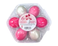 Eier für den Valentinstag