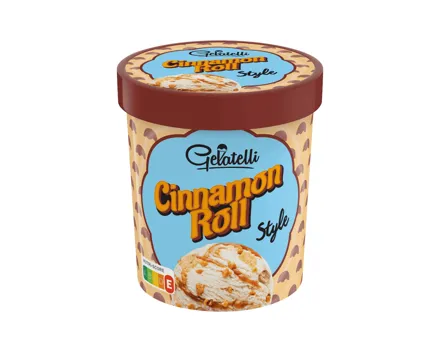 Eisspezialität Zimtschnecke