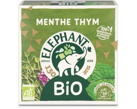 Elephant Bio Thyme Mint 20 Beutel