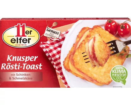 Elfer Knusper-Rösti-Toast
