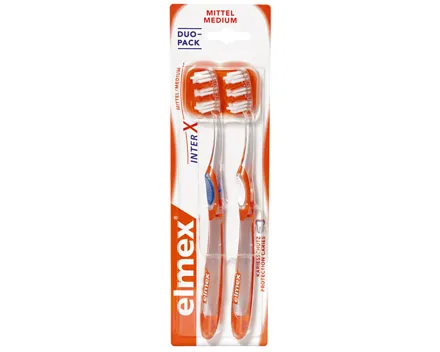 Elmex Zahnbürste Medium 2 Stück