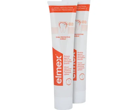 Elmex Zahnpasta Kariesschutz 2 x 75 ml