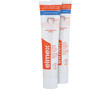 Elmex Zahnpasta Kariesschutz White 2 x 75 ml