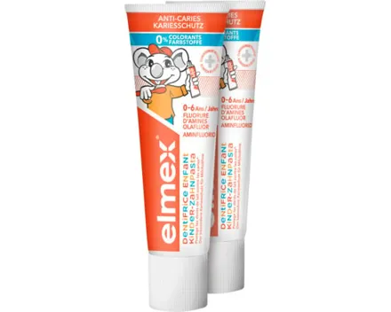 Elmex Zahnpasta Kinder 2 x 75 ml