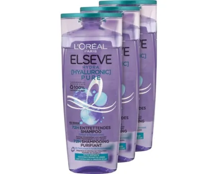 Elseve Shampoo Hyaluron Pure 3 x 250 ml