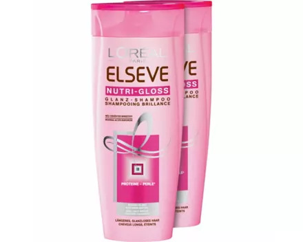 Elsève Shampoo Nutri Gloss 2 x 250 ml