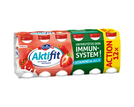 Emmi Aktifit Erdbeer 12x65ml