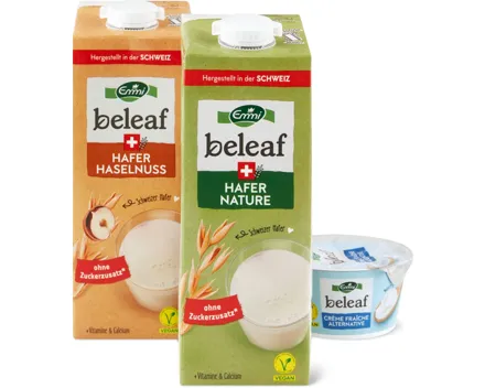 Emmi beleaf Milchersatzprodukte