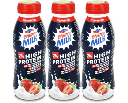 Emmi Energy Milk High Protein Erdbeer 3x 330ml