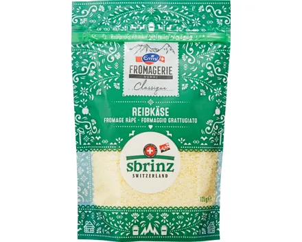 Emmi Fromagerie Reibkäse Sbrinz AOP