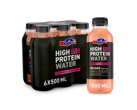 Emmi High Protein Water Reload 6x50cl