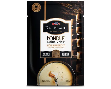 Emmi Kaltbach Fondue Moitié-Moitié frisch mit Wein