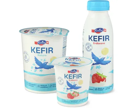 Emmi Kefir-Joghurts und -Drinks