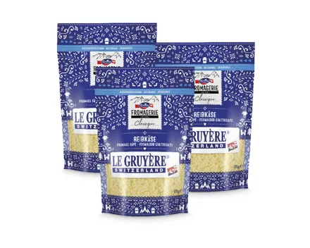 Emmi Le Gruyère gerieben