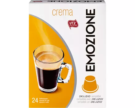 Emozione Kaffeekapseln Crema