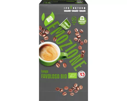 EMOZIONE Kaffeekapseln Favoloso bio