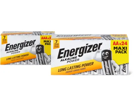 Energizer Alkaline Power Batterien AA oder AAA