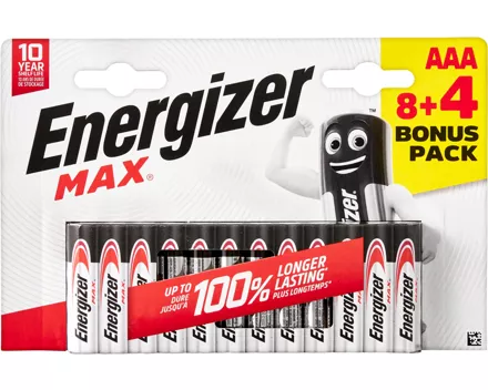 Energizer Max Batterien