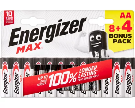 Energizer max Batterien AA