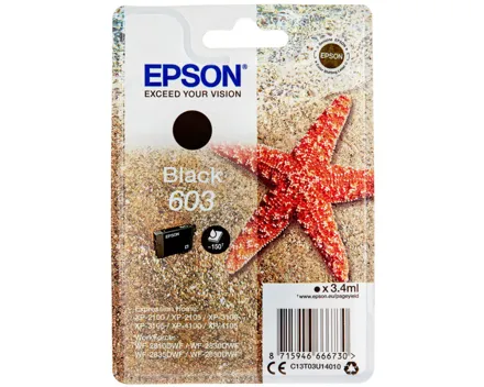 Epson Tintenpatrone 603 Seestern schwarz