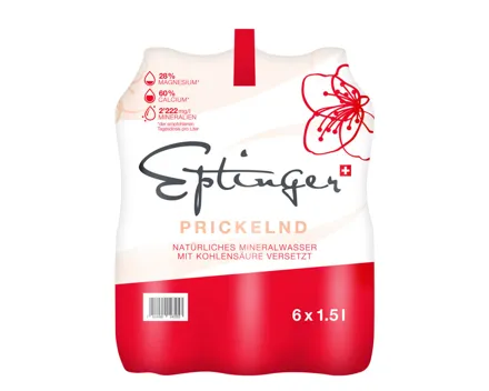 Eptinger Mineralwasser mit Kohlensäure 6x1,5l