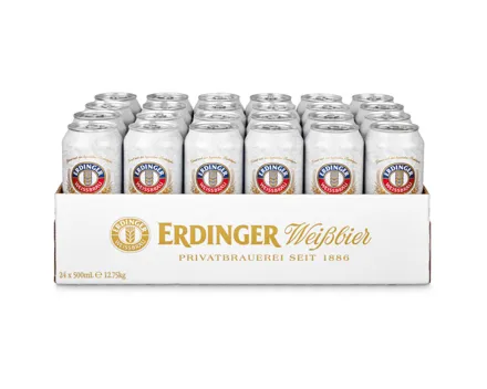 Erdinger Weissbier Dose 24x50cl