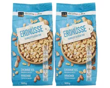 Erdnüsse gesalzen 2x 500g