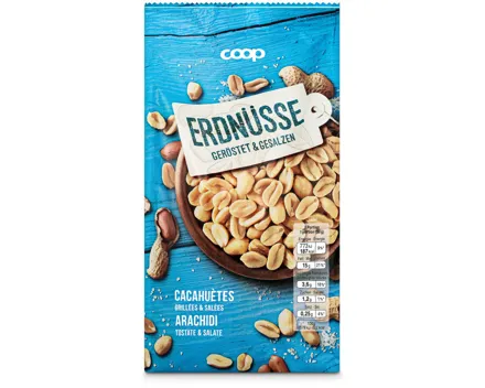 Erdnüsse gesalzen