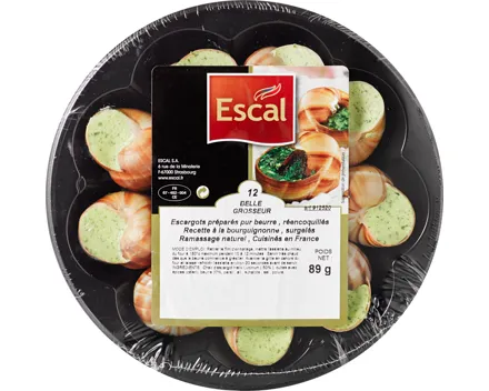 Escal Weinbergschnecken Burgunder Art