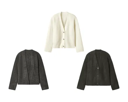 Esmara Bouclé-Strickcardigan