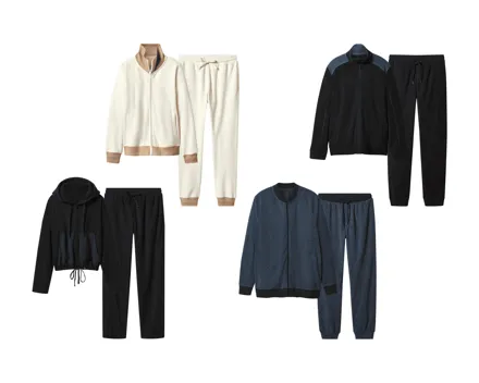 Esmara Fleece-Wellnessanzug, 2-tlg.