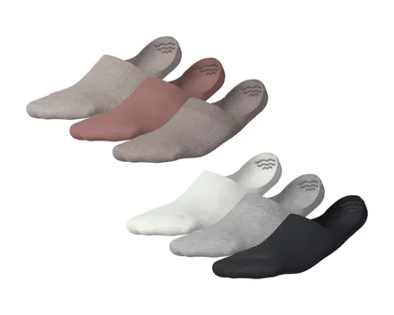 Esmara Gerippte Füsslinge, 3er-Set