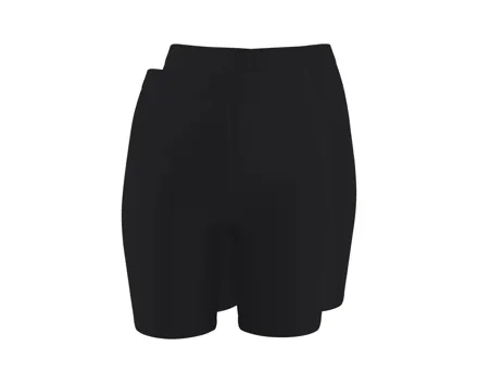 ESMARA Gerippte Radler-Leggings, 2er-Set